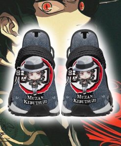 Muzan Kibutsuji NMD Shoes Custom Demon Slayer Anime Sneakers - 2 - GearAnime