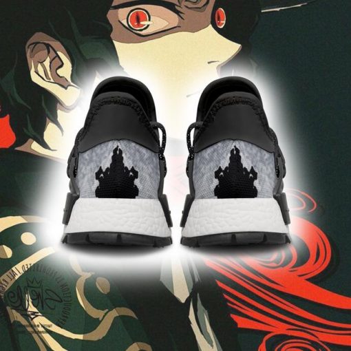 Muzan Kibutsuji NMD Shoes Custom Demon Slayer Anime Sneakers - 4 - GearAnime