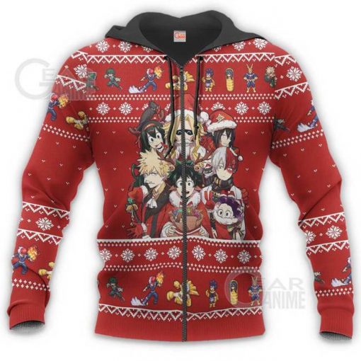 My Hero Academia Ugly Christmas Sweater Anime Custom Xmas Gift VA09 - 6 - GearAnime
