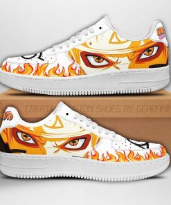 Naruto Bijuu Sage Eyes Air Force Sneakers Naruto Anime Shoes - 1 - GearAnime