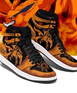 Naruto Kurama Shoes Symbol Costume Boots Naruto Anime Jordan Sneakers - 1 - GearAnime