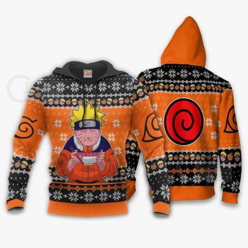 Naruto Ramen Ugly Christmas Sweater Naruto Custom Anime Shirt VA10 - 3 - GearAnime