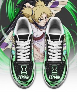 Naruto Temari Air Force Sneakers Custom Naruto Anime Shoes Leather - 2 - GearAnime