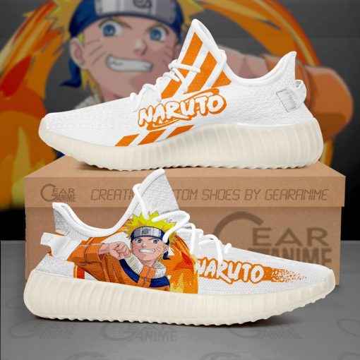 Uzumaki Naruto Yzy Shoes Custom Anime Shoes For Fan TT10 - 1 - GearAnime