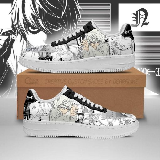 Near Air Force Sneakers Death Note Anime Shoes Fan Gift Idea PT06 - 1 - GearAnime