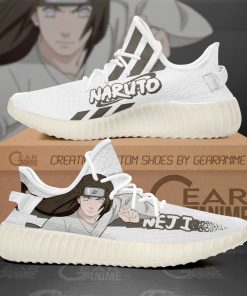 Hyuga Neji Yzy Shoes Naruto Custom Anime Sneakers TT10 - 1 - GearAnime