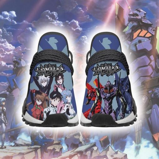 Neon Genesis Evangelion NMD Shoes Custom Anime Sneakers - 2 - GearAnime