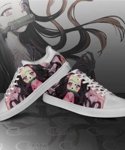 Nezuko Kamado Skate Shoes Demon Slayer Anime Custom Shoes PN10 - 3 - GearAnime