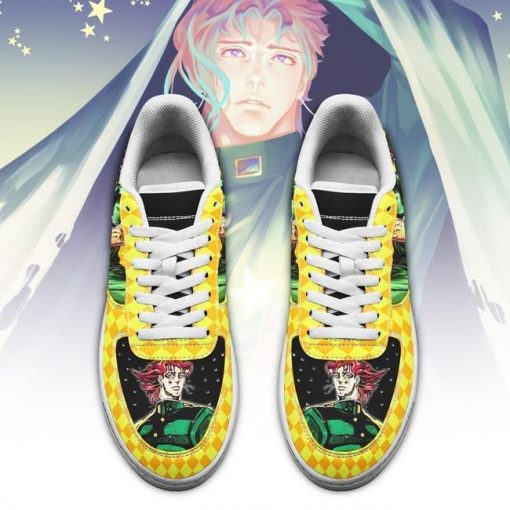Noriaki Kakyoin Air Force Sneakers JoJo Anime Shoes Fan Gift Idea PT06 - 2 - GearAnime