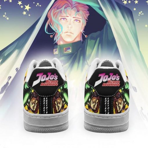 Noriaki Kakyoin Air Force Sneakers JoJo Anime Shoes Fan Gift Idea PT06 - 3 - GearAnime