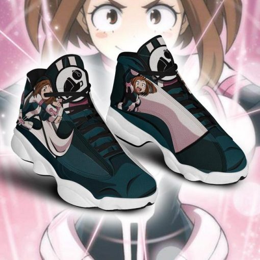 Ochako Uraraka Jordan 13 Shoes My Hero Academia Anime Sneakers - 3 - GearAnime