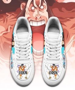 Oden Air Force Sneakers Custom One Piece Anime Shoes Fan PT04 - 2 - GearAnime