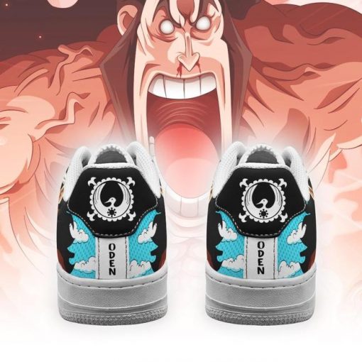 Oden Air Force Sneakers Custom One Piece Anime Shoes Fan PT04 - 3 - GearAnime