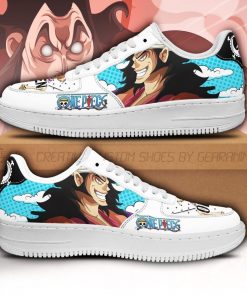Oden Air Force Sneakers Custom One Piece Anime Shoes Fan PT04 - 1 - GearAnime