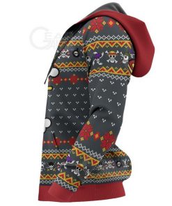 One Piece Ugly Christmas Sweater Straw Hat Priate Xmas Gift VA10 - 5 - GearAnime