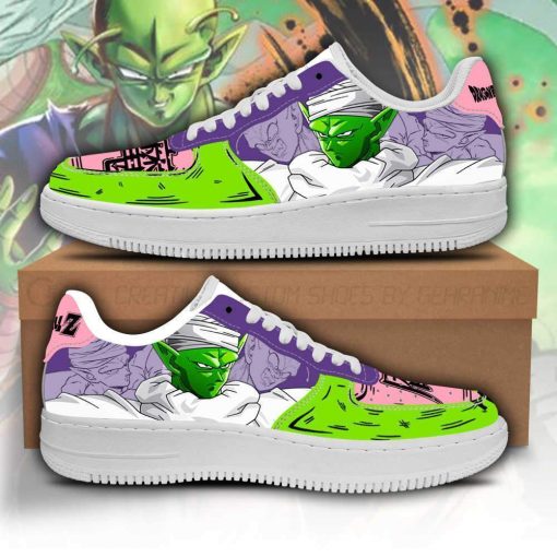 Piccolo Air Force Sneakers Custom Dragon Ball Anime Shoes Fan Gift PT05 - 1 - GearAnime