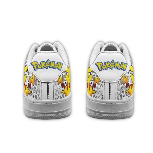 Pikachu Air Force Sneakers Pokemon Shoes Fan Gift Idea PT04 - 3 - GearAnime