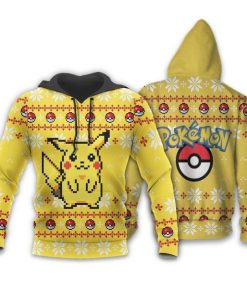 Pikachu Pokemon Ugly Christmas Sweater Custom Xmas Gift - 3 - GearAnime
