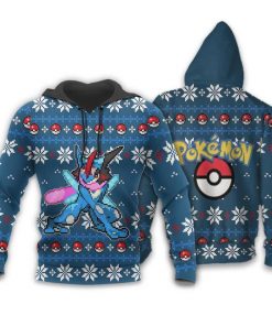 Pokemon Greninja Ugly Christmas Sweater Custom Xmas Gift - 3 - GearAnime