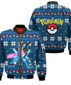 Pokemon Greninja Ugly Christmas Sweater Custom Xmas Gift - 4 - GearAnime