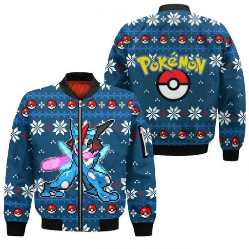 Pokemon Greninja Ugly Christmas Sweater Custom Xmas Gift - 4 - GearAnime