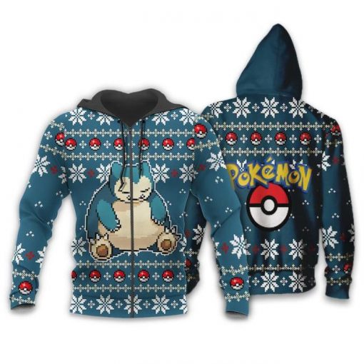 Pokemon Snorlax Ugly Christmas Sweater Custom Xmas Gift - 2 - GearAnime