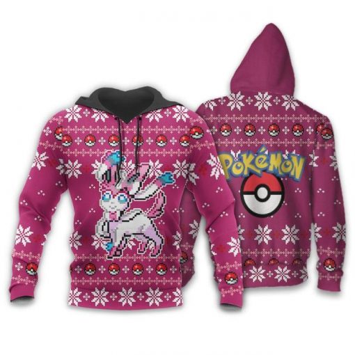 Pokemon Sylveon Ugly Christmas Sweater Custom Xmas Gift - 3 - GearAnime
