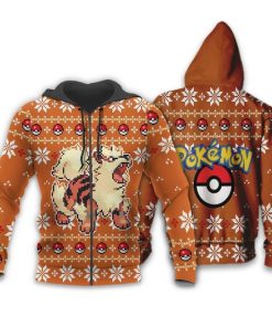 Pokemon Ugly Christmas Sweater Custom Arcanine Xmas Gift - 2 - GearAnime