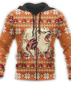 Pokemon Ugly Christmas Sweater Custom Arcanine Xmas Gift - 7 - GearAnime
