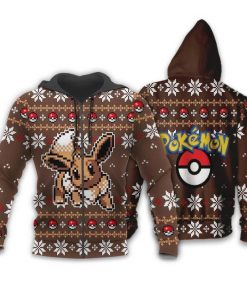 Pokemon Ugly Christmas Sweater Custom Eevee Xmas Gift - 2 - GearAnime