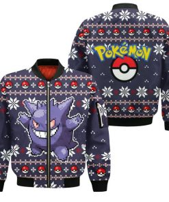 Pokemon Ugly Christmas Sweater Custom Gengar Xmas Gift - 4 - GearAnime