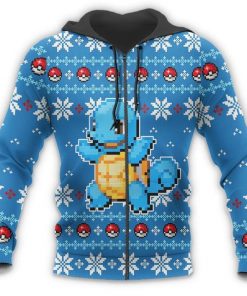 Pokemon Ugly Christmas Sweater Custom Squirtle Xmas Gift - 7 - GearAnime