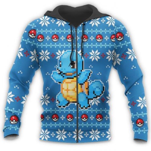Pokemon Ugly Christmas Sweater Custom Squirtle Xmas Gift - 7 - GearAnime