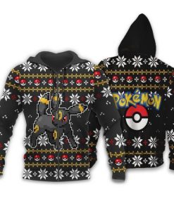 Pokemon Umbreon Ugly Christmas Sweater Custom Xmas Gift - 2 - GearAnime