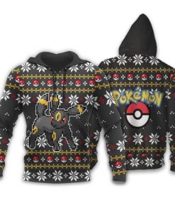 Pokemon Umbreon Ugly Christmas Sweater Custom Xmas Gift - 3 - GearAnime