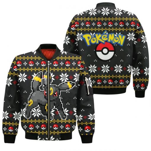 Pokemon Umbreon Ugly Christmas Sweater Custom Xmas Gift - 4 - GearAnime