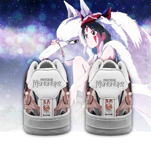 Princess Mononoke Air Force Sneakers Anime Shoes Costume - 3 - GearAnime