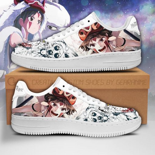 Princess Mononoke Air Force Sneakers Anime Shoes Costume - 1 - GearAnime
