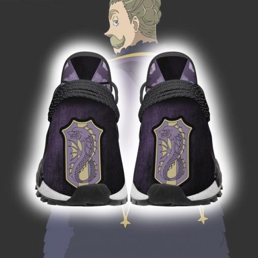 Purple Orca NMD Shoes Magic Knight Black Clover Anime Sneakers - 2 - GearAnime