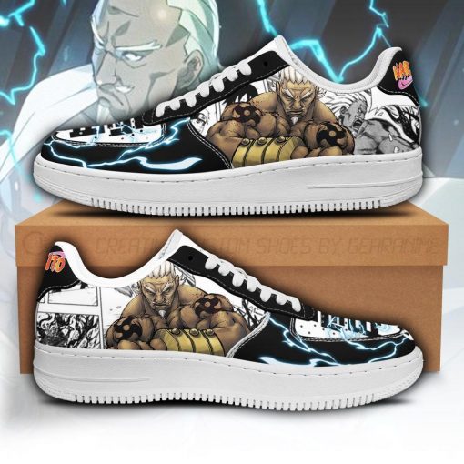 Raikage Air Force Sneakers Naruto Anime Shoes Fan Gift Idea PT04 - 1 - GearAnime
