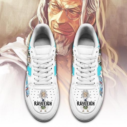 Rayleigh Air Force Sneakers Custom One Piece Anime Shoes Fan PT04 - 2 - GearAnime