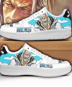 Rayleigh Air Force Sneakers Custom One Piece Anime Shoes Fan PT04 - 1 - GearAnime