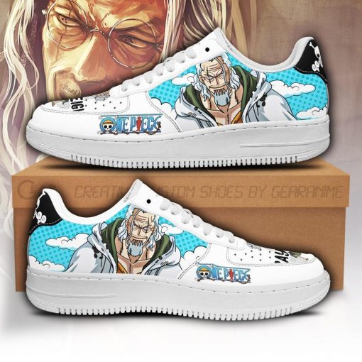 Rayleigh Air Force Sneakers Custom One Piece Anime Shoes Fan PT04 - 1 - GearAnime