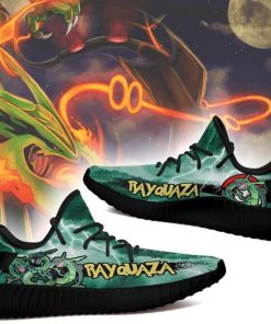 Rayquaza Yzy Shoes Pokemon Anime Sneakers Fan Gift Idea TT04 - 2 - GearAnime