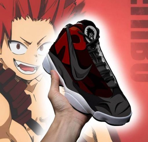 Red Riot Jordan 13 Shoes My Hero Academia Anime Sneakers - 2 - GearAnime