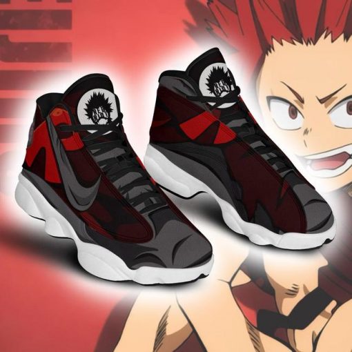 Red Riot Jordan 13 Shoes My Hero Academia Anime Sneakers - 3 - GearAnime