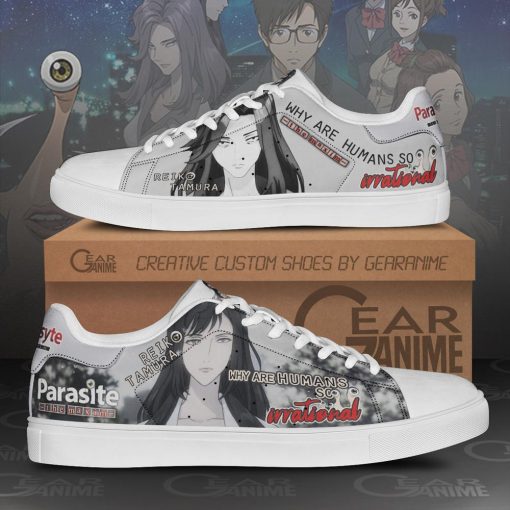 Parasyte Reiko Tamura Skate Sneakers Horror Anime Shoes PN10 - 1 - GearAnime