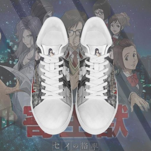 Parasyte Reiko Tamura Skate Sneakers Horror Anime Shoes PN10 - 4 - GearAnime