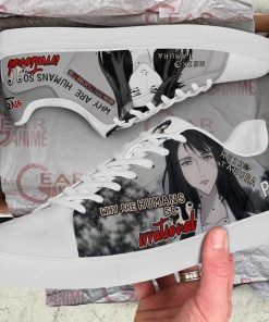 Parasyte Reiko Tamura Skate Sneakers Horror Anime Shoes PN10 - 3 - GearAnime