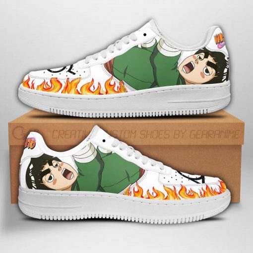 Rock Lee Air Force Sneakers Naruto Anime Shoes Fan Gift PT04 - 1 - GearAnime